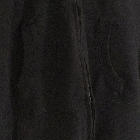 Studded hands of hamsa evil eye zip up - Picture 7 of 11